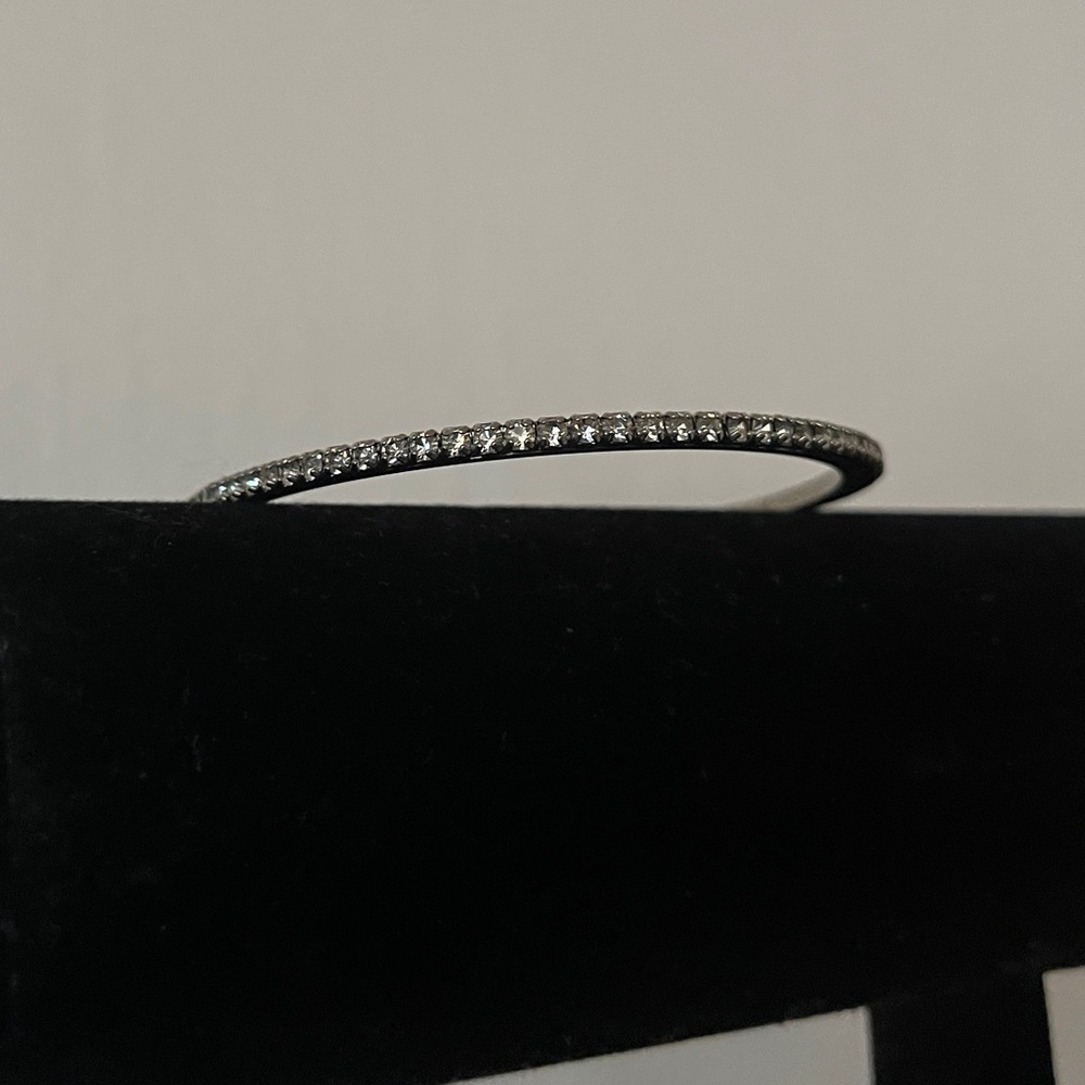 Vintage Rhinestone Bangle - Picture 7 of 12